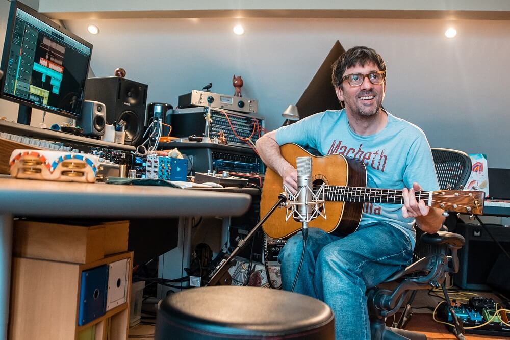 Graham Coxon's home studio